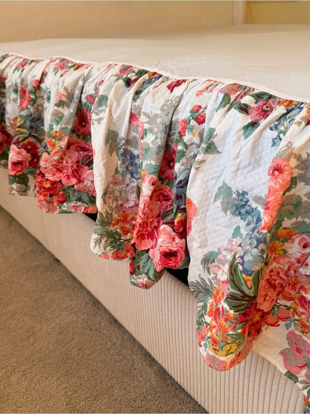 Ralph Lauren Beach House Southampton Floral Bed Skirt